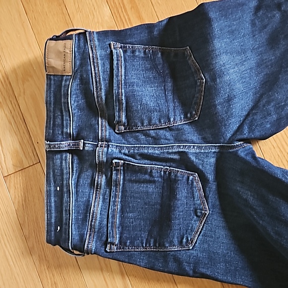 AE High Rise Skinny Kick Jeans - 2 XSHORT - Picture 3 of 5